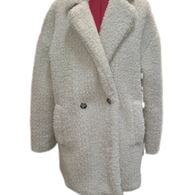 Seed Heritage Womens  Size 12 Fleece Jacket Grey 