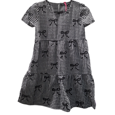 Ghanda Kids  Size 10 / 9 Dresses & Skirts Black  / Checked / White 
