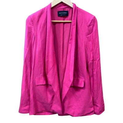 Decjuba Magenta Blazer Jacket Size 8