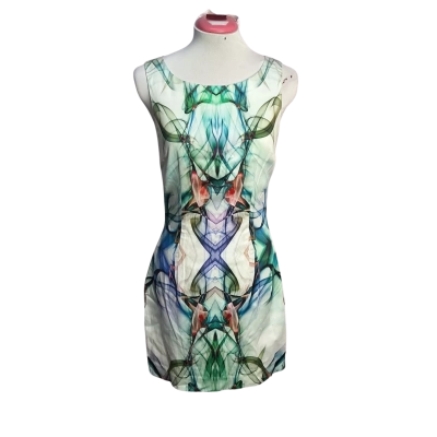 Forever New Womens  Size 8 Mini Dress Multicoloured 