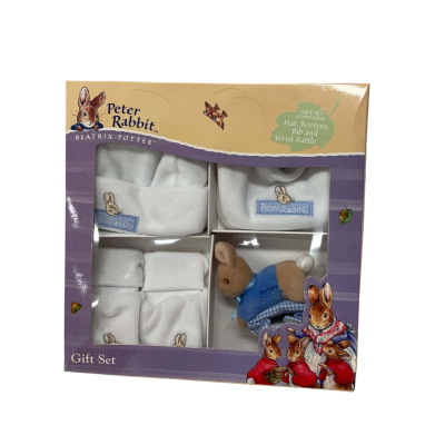 Peter Rabbit Beatrix Potter Gift Set Kids  Size 6-12m  White 