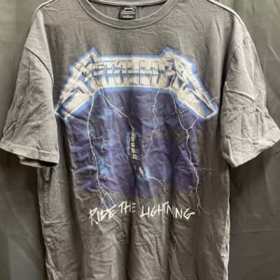  Metallica Ride The Lightening Mens Size L Tee