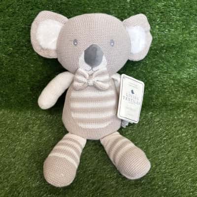 Living Textiles Kevin the Koala Knitted Toy (New)