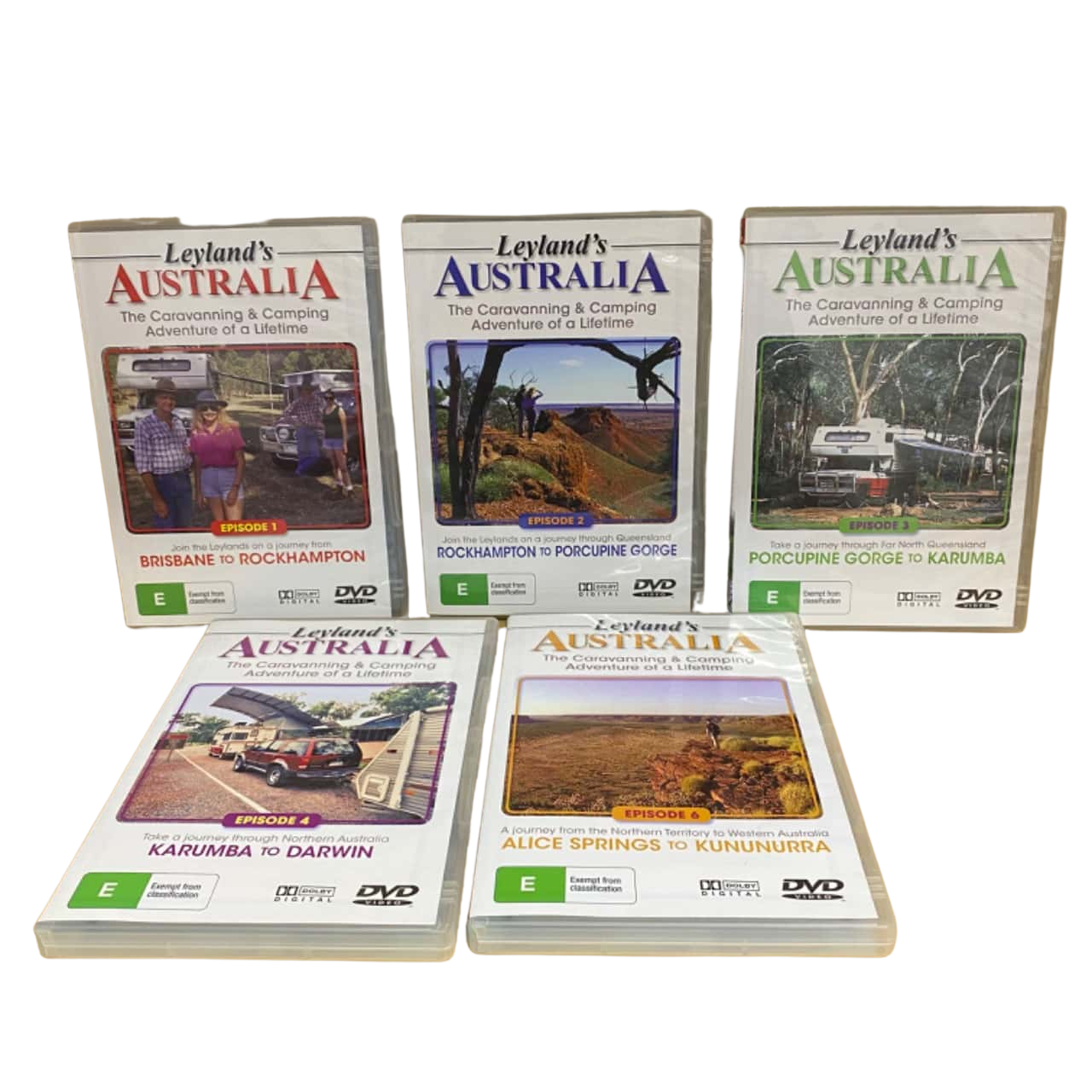 Leyland’s Australia. DVD Episodes 1,2,3,4 and 6 Region ALL(s)