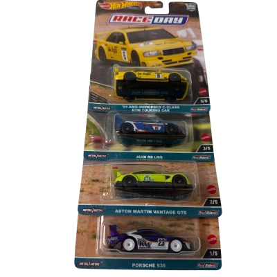 Hot wheels Race day x4 cars