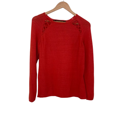 Something Else Womens  Size 10 Jumper Red 