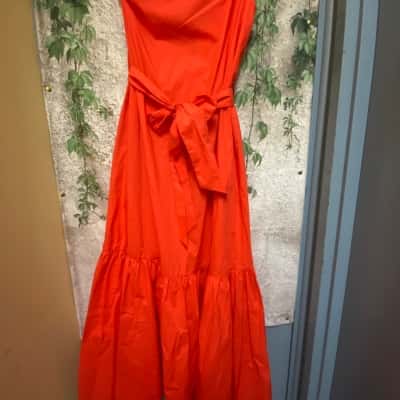 Morrison Women's Size 3 (Aust Size 12) Red Palma Maxi Dress