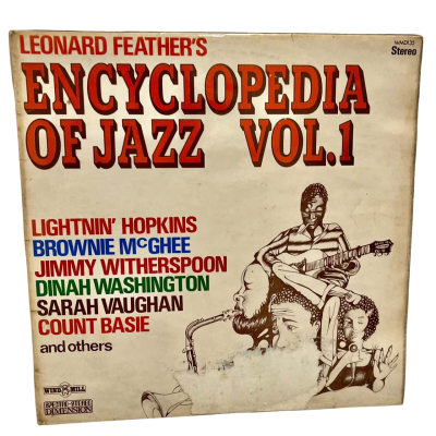 Leonard Feathers Encyclopedia of Jazz Vol 1 Vintl LP Record 