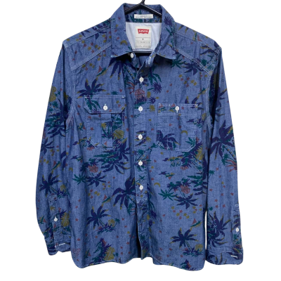 Levi's Mens Long Sleeve Button Shirt Size M