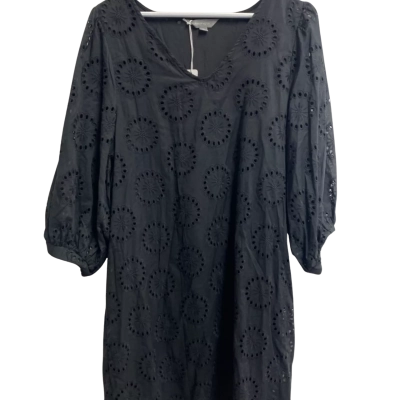 Suzannegrae Womens Midi Dress  Size 14 Black/ Pattern 