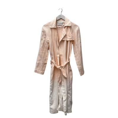 C&M Camilla and Marc Women's Velma Trench coat  Size 10 Pink  