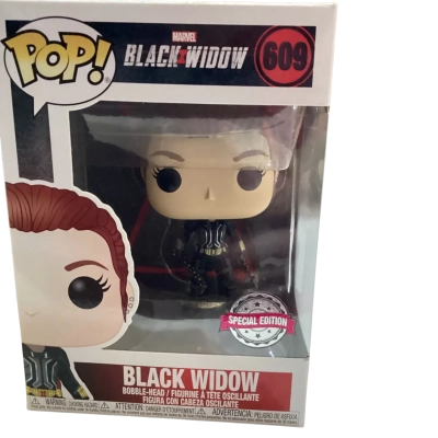 Marvel Pop Bubble Head Black Widow