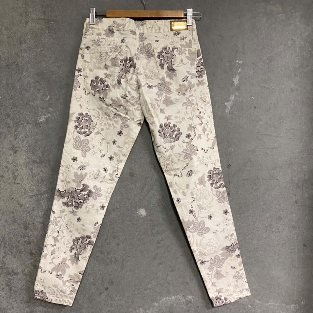 Zara Premium Denim Wear Collection Womens Size 36 8 Slim Fit Floral Zara Premium Denim Wear Collection Womens Size 36 8 Slim Fit Floral