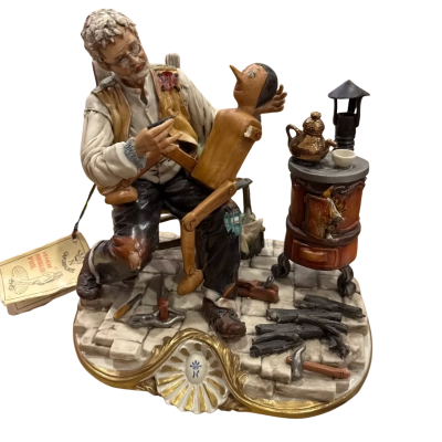 Capodimonte VENERE Porcellane D’arte Pinocchio figure 