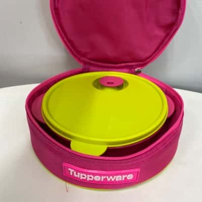 Tupperware Lunchbox & Cutlery Set in insulated case