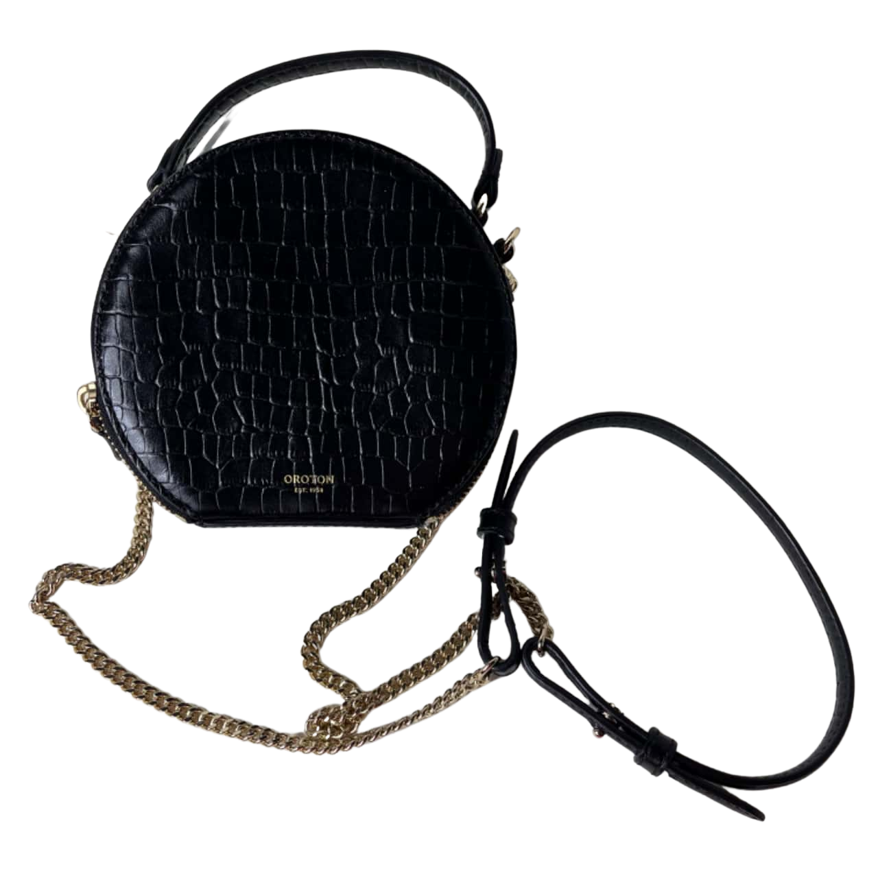 Oroton Womens Handbag Black (s)