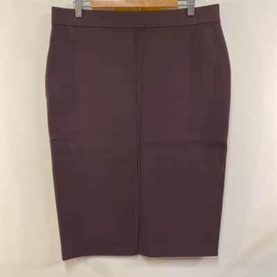 Witchery Womens  Size XL Pencil Skirt Brown 