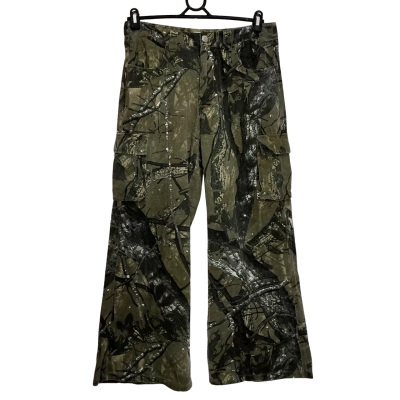 Neovision Mens  Size S Cargo Pants Black  / Brown / Green 