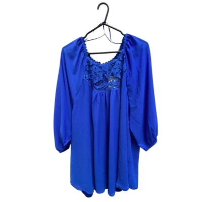 Autograph Womens  Size 18 Short Sleeve Top Blue 
