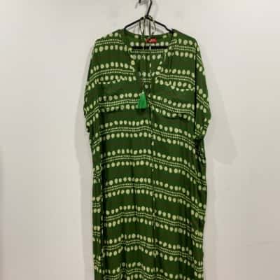 Rudy YaYa Womens  Size XL Maxi Dress Green 