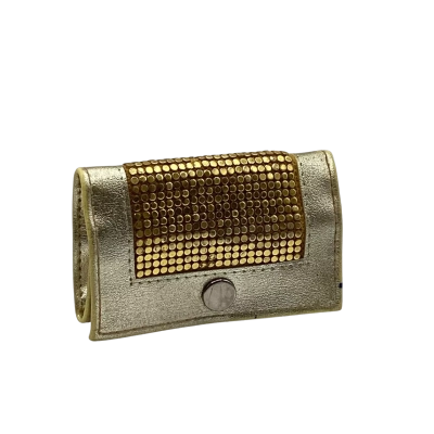 Vintage Gold Mesh Look Key Holder  6 x 10 cm when closed NOT GLOMESH  SHWP