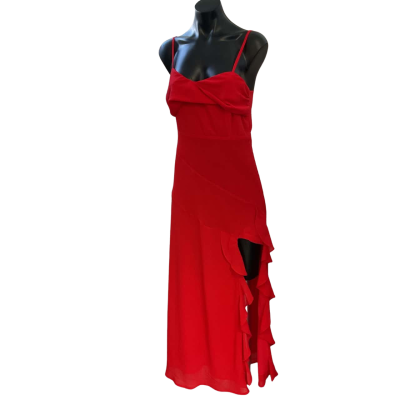 Ally Fashion Womens  Size 10 Cocktail Dress Red 