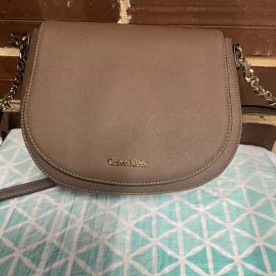 Calvin Klein Saddle Crossbody Bag Womens 
