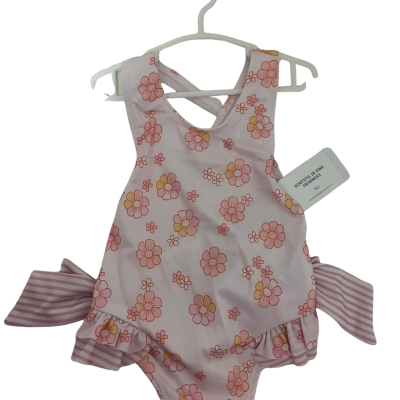  Kids  Size 2.5 Floral / Pink  Bowitful in Pink Swimmers