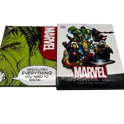 2x Marvel (Guide) Books