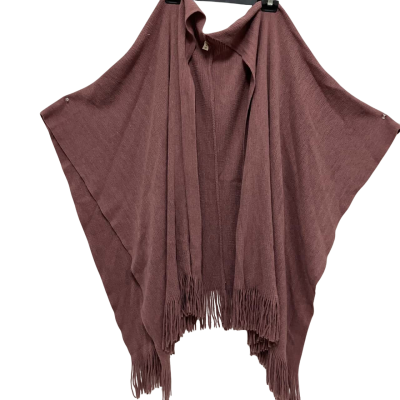 Tree of Life Womens  Size One Size Longline Wrap Cardigan Maroon 