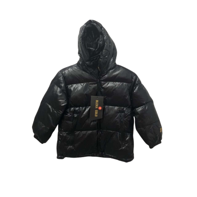 Blcka Gdlo Kids Black Puffer Jacket Size 130