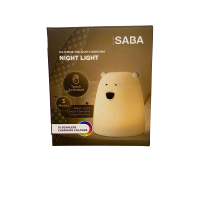 Silicone Colour Changing Night Light 