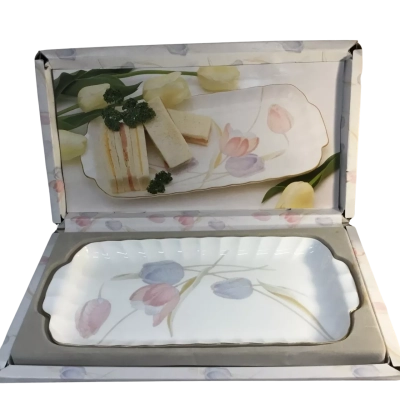 Mikasa Bone China Sandwich Plate 