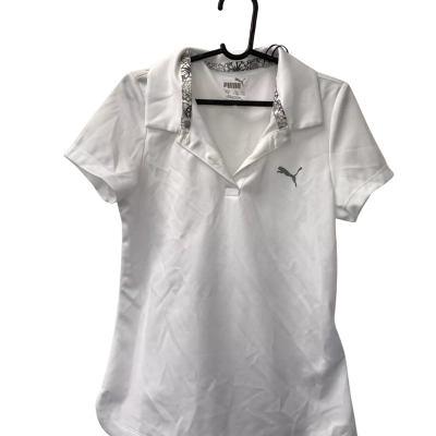 Puma White Size 9-10YRS , M Top 
