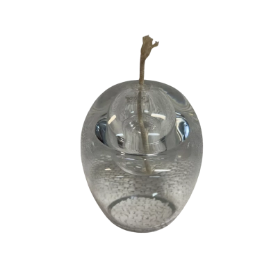 KROSNO Poland Bubble Glass Oil Wick Candle