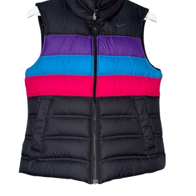 Nike reversible puffer vest size S
