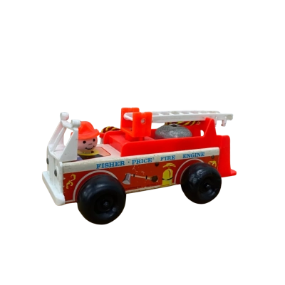 Little People Fisher Price Fire Engine 1968