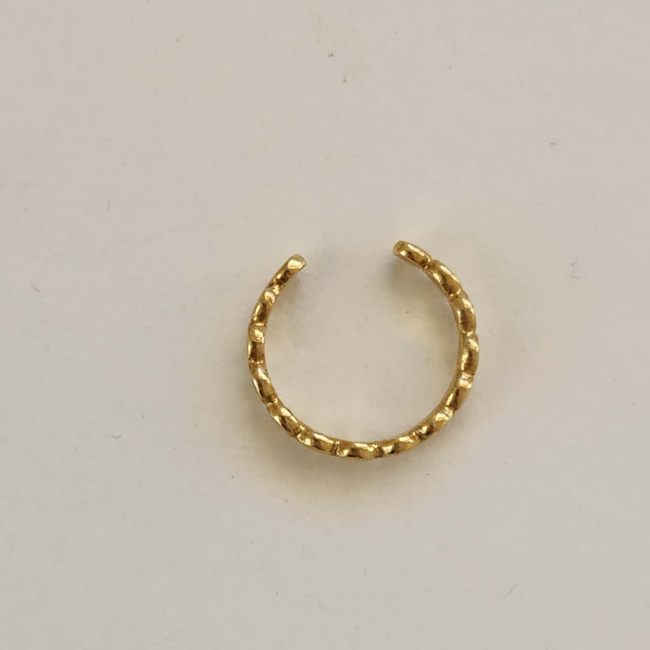 Embella GOLDEN OCEAN PEBBLE TOE RING 925 Sterling Silver