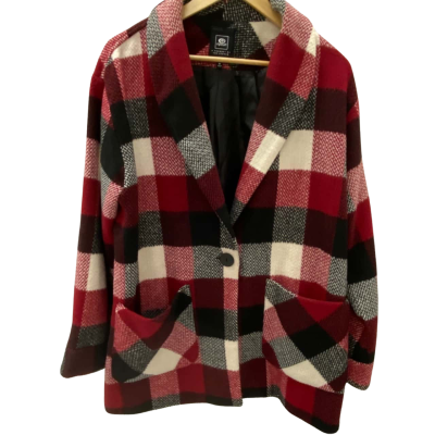 Rip Curl Womens  Size M Winter Coat Black  / Checked / Red 