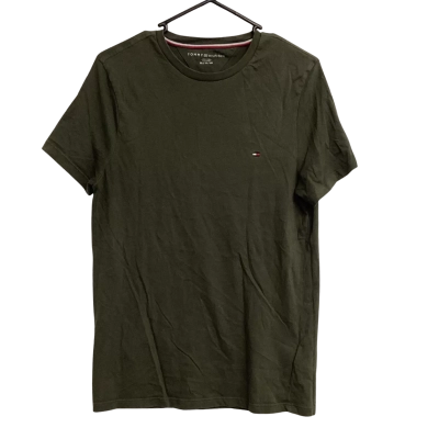 Tommy Hilfiger Mens  Size XS Short Sleeve T-shirt Khaki 