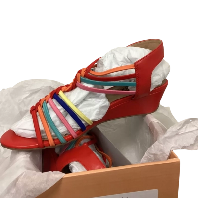 I Love Billy Size 38 Rainbow Brinker Sandles STILL IN BOX