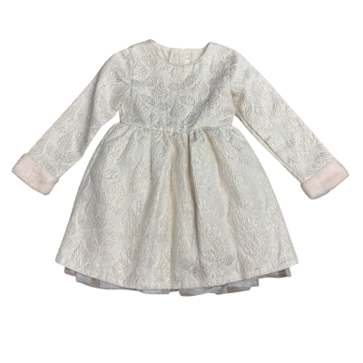 Billie Blush Kids  Size 4 Dresses & Skirts Ivory / Shimmering Metallic 