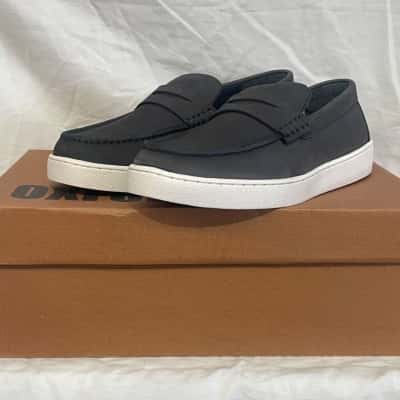 Oxford Size 40 Loafers Navy Blue 