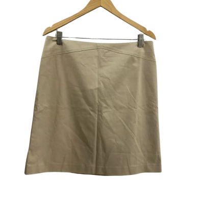 David Lawrence Womens  Size 14 Midi Skirt Taupe