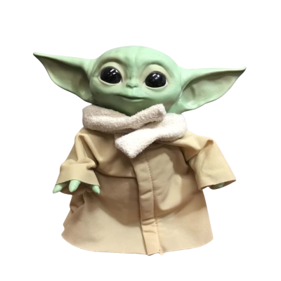 Baby Yoda Toy. Multicoloured. 30 CM X 20 CM