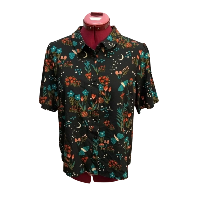 Princess Highway Womens  Size 10 Blouse Black  / Multicoloured 