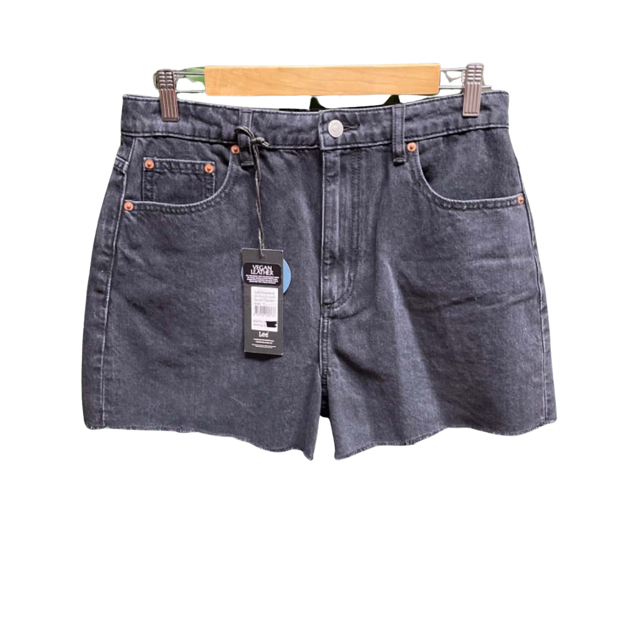 Lee Womens Size 11 Denim Navy Blue Shorts