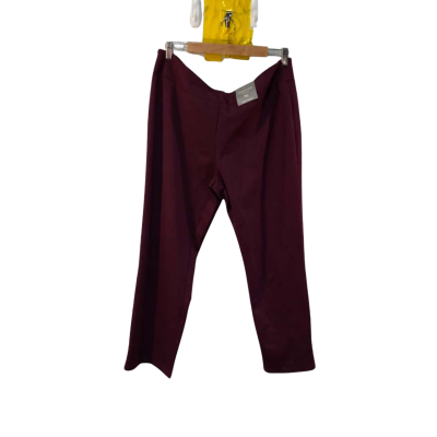 BNWT Suzannegrae Womens  Size XL Leggings Maroon 