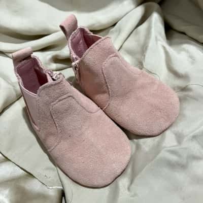 Seed Heritage Kids  Size 3-6m Booties Pink  