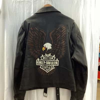 Men’s Harley Davidson Made in Mexico Size XXL Leather Jacket 